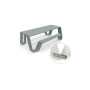 Extremis Hopper piknik stol, aluminij, Verdigris (RGB 133 147 142)