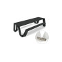 Extremis Hopper Picknicktisch, Aluminium, Schwarz (RAL9005)