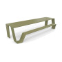 Extremis Hopper piknik stol, aluminij, Trstika zelena (RAL6013)