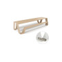 Extremis Hopper piknik miza, aluminij, Peščeno bež (RAL1019)