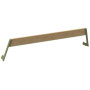 Extremis Hopper backrest, wood, Reed green (RAL6013)