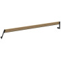 Extremis Hopper backrest, wood, Black (RAL9005)