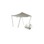 Extremis Hopper Sonnenschirm, Hopper Schirm Grau-Taupe