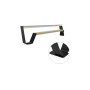 Extremis Hopper bench, Black (RAL9005)