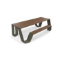 Extremis Hopper piknik stol, drvo, Earth (RGB 88 88 84)