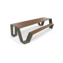 Extremis Hopper piknik stol, drvo, Earth (RGB 88 88 84)