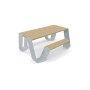 Extremis Hopper Picknicktisch, Holz, Verzinkt