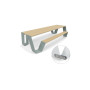 Extremis Hopper Picknicktisch, Holz, Verdigris (RGB 133 147 142)