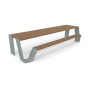 Extremis Hopper Picknicktisch, Holz, Verdigris (RGB 133 147 142)