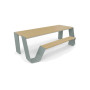 Extremis Hopper piknik stol, drvo, Verdigris (RGB 133 147 142)