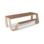 Extremis Hopper Picknicktisch, Holz, Strandbeige (RAL1019)
