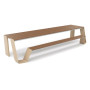 Extremis Hopper Picknicktisch, Holz, Strandbeige (RAL1019)