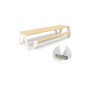 Extremis Hopper picnic table, wood, Off white (RAL9002)