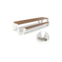 Extremis Hopper picnic table, wood, Off white (RAL9002)
