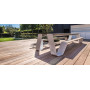Extremis Hopper Picknicktisch, Holz, Ambiente 20