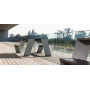 Extremis Hopper Picknicktisch, Holz, Ambiente 25