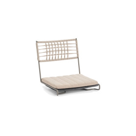 Extremis Panigiri BYOS sedež z blazino, 2 kosa, Coconut (Sunbrella® Savane)