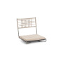 Extremis Panigiri BYOS Sitz mit Kissen, 2 Stück, Coconut (Sunbrella® Savane)