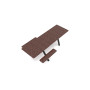 Extremis Panigiri table, Black (RAL9005)