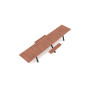 Extremis Panigiri table, Black (RAL9005)