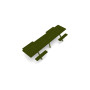 Extremis Panigiri stol, Trstika zelena (RAL6013)