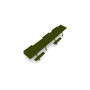 Extremis Panigiri stol, Trstika zelena (RAL6013)