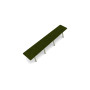 Extremis Panigiri miza, Trstno zelena (RAL6013)