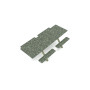 Extremis Panigiri stol, Trstika zelena (RAL6013)