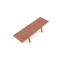 Extremis Panigiri Tisch, Kupferbraun (RAL8004)