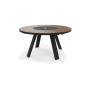 Extremis Pantagruel picnic table, Black (RAL9005)