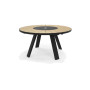 Extremis Pantagruel picnic table, Black (RAL9005)