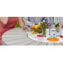 Extremis Pantagruel picnic table, setting 28