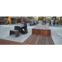 Extremis Picnik picnic table, setting 11