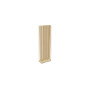 Extremis Sticks Set, Sockel mit Stäben, Holzfarbe