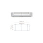 Extremis Walrus lounge garnitura, Chalk