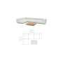 Extremis Walrus lounge garnitura, Chalk