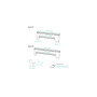 Extremis Hopper bench, technical drawing