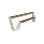 Extremis Hopper bench, Off white (RAL9002)