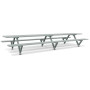 Extremis Marina picnic table, Verdigris (RGB 133 147 142)