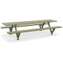 Extremis Marina picnic table, Reed green (RAL6013)
