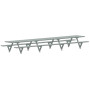 Extremis Marina picnic table, Verdigris (RGB 133 147 142)