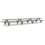 Extremis Marina piknik miza, Trstno zelena (RAL6013)