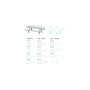 Extremis Marina picnic table, technical drawing