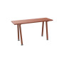 Extremis Marina table, Copper brown (RAL8004)