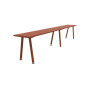 Extremis Marina table, Copper brown (RAL8004)