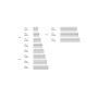 Extremis Marina Combo table with bench, technical drawing