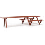Extremis Marina Combo miza s klopjo, Bakreno rjava (RAL8004)