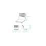 Extremis Panigiri BYOS seat with cushion, set of 2, technical drawing