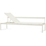 Extremis Sol&Luna sunbed and sofa, Off white (RAL9002)