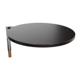 Extremis Sol&Luna tapa table, Black (RAL9005)